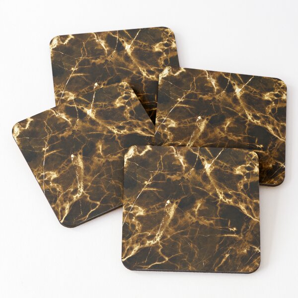 Item preview, Amber And Golden Hues (Faux) Marble Smoky Abstract  designed and sold by DEC02.