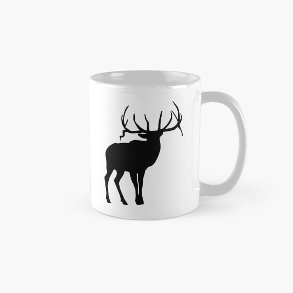 Item preview, Elk Wild Animal silhouette  designed and sold by MagnoliaLake.
