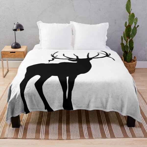 Item preview, Elk Wild Animal silhouette  designed and sold by MagnoliaLake.