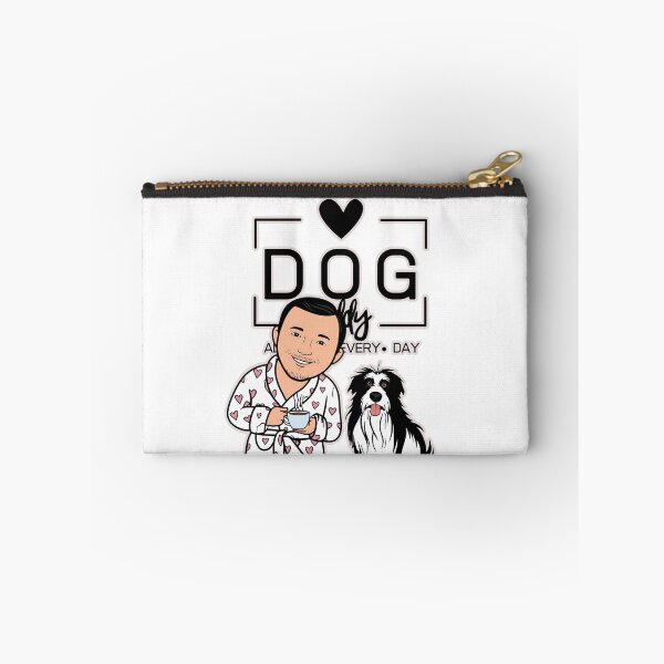 Item preview, Dog Dad All Day Every Day – Cozy Morning with a Pyrenean Sheepdog designed and sold by GoodyPaws.