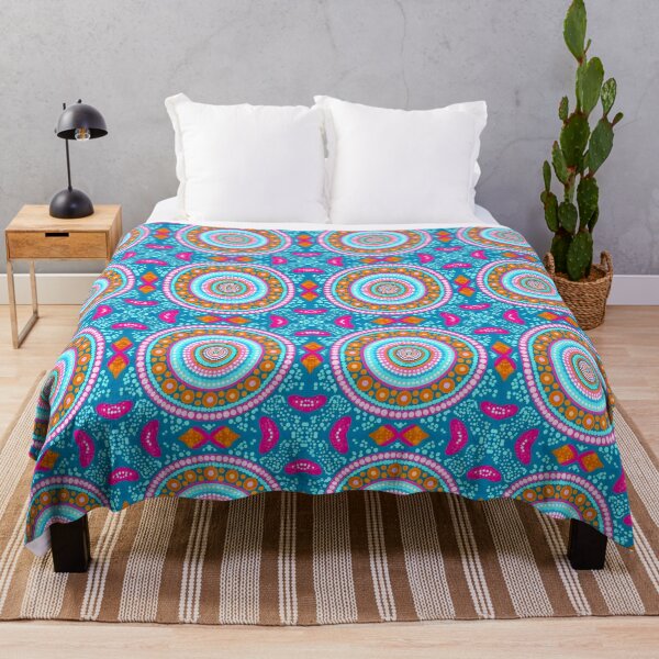 Item preview, Tribal Dot Art Pattern Colourful Aboriginal Inspired Circular Geometric Pattern Design designed and sold by Vibes To VIsual.