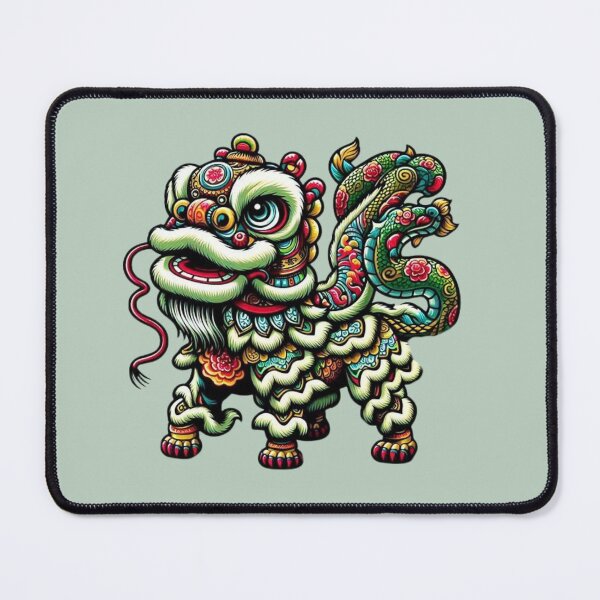 Item preview, Chinese Lion Dance designed and sold by Myra365Art.