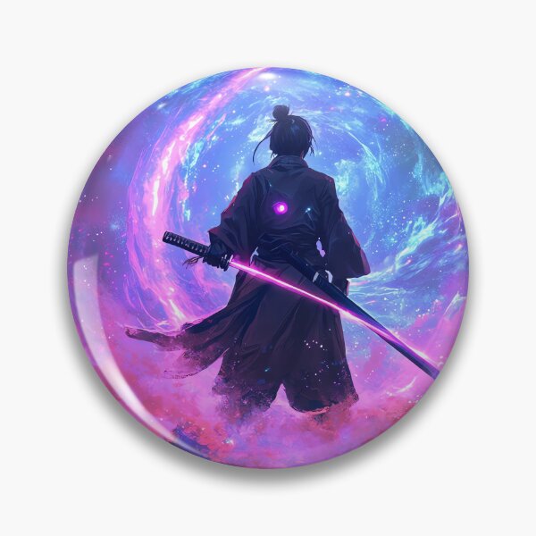 Item preview, Cosmic Samurai – Warrior of the Celestial Gateway designed and sold by PixelReverb.