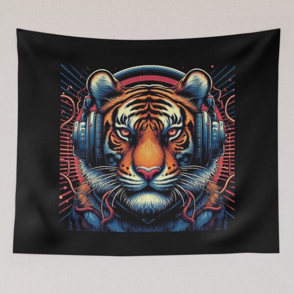 Item preview, The Aesthetic Tiger 4 designed and sold by APOLLO TWENTY ONE.