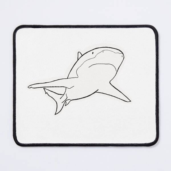 Item preview, great white shark designed and sold by snoopybug.