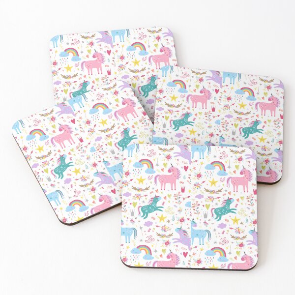 Item preview, Childish Seamless  With Unicorns designed and sold by Masonixem.