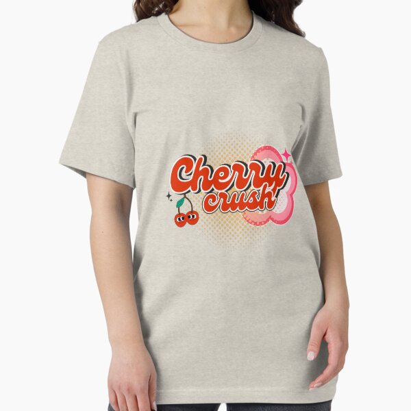 Item preview, Cherry Crush T-Shirt – Trendy Aesthetic Tee for Bold & Stylish Looks  designed and sold by GiftgaeStyle.