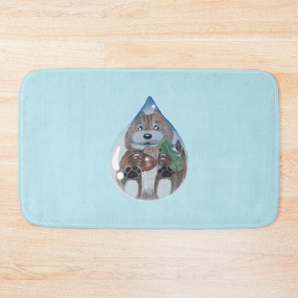 Item preview, Squirrel in water drop  designed and sold by Mijinart.