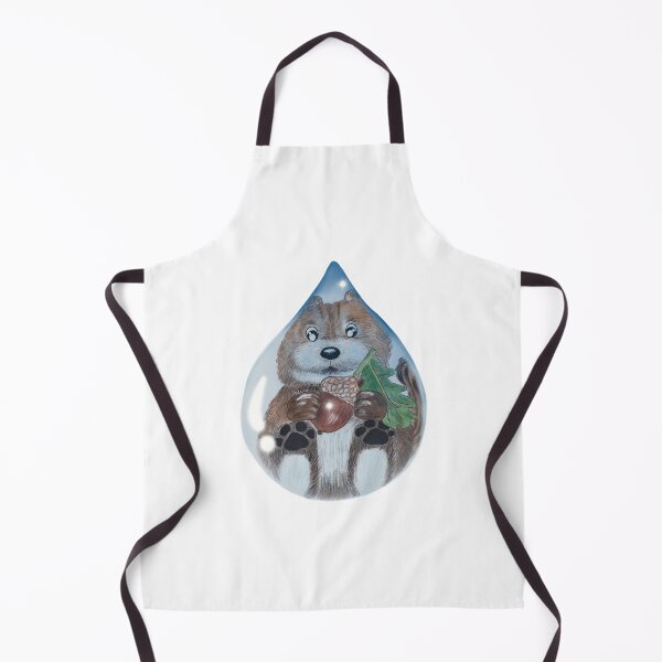 Item preview, Squirrel in water drop designed and sold by Mijinart.