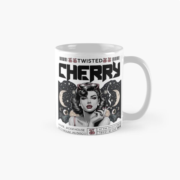 Item preview, TWISTED CHERRY  - Moon Vibe (Black)  designed and sold by Discothreadz.