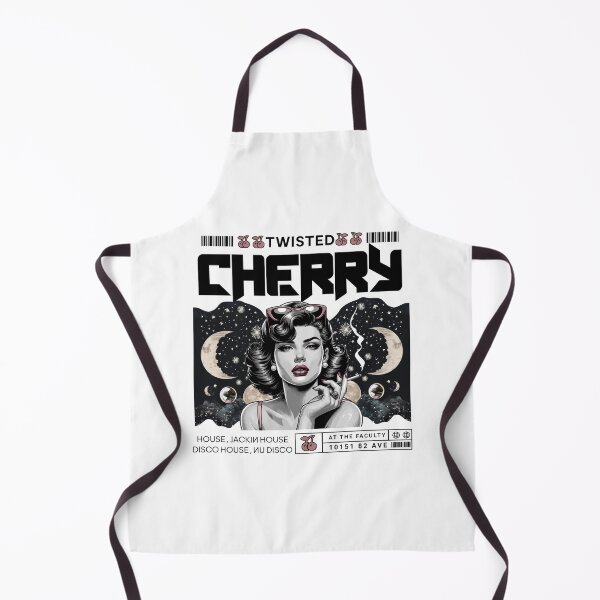 Item preview, TWISTED CHERRY - Moon Vibe (Black) designed and sold by Discothreadz.