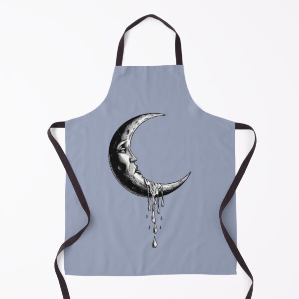 Aperçu de l'œuvre Visage de lune dégoulinant créée et vendue par LMoonDesigns.