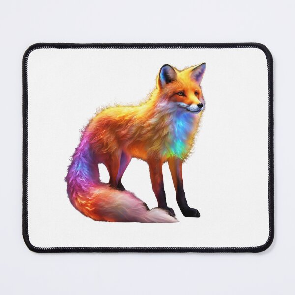 Item preview, The Luminous Fox – A Mystical Glow of Nature designed and sold by GloriousArtSKD.