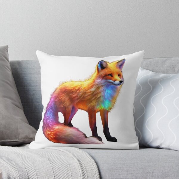 Item preview, The Luminous Fox – A Mystical Glow of Nature designed and sold by GloriousArtSKD.
