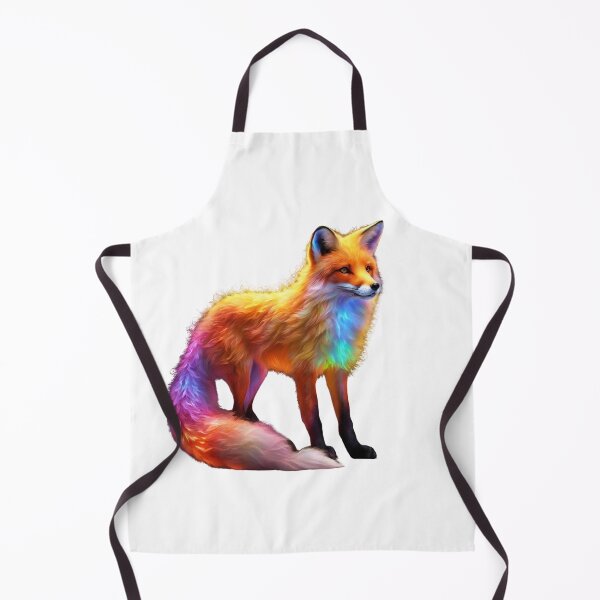 Item preview, The Luminous Fox – A Mystical Glow of Nature designed and sold by GloriousArtSKD.