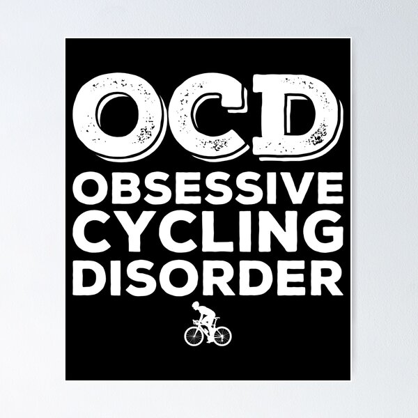 Item preview, OCD Obsessive Cycling Disorder - Funny Bycicle Cycling Lover designed and sold by mainiaasyiah.