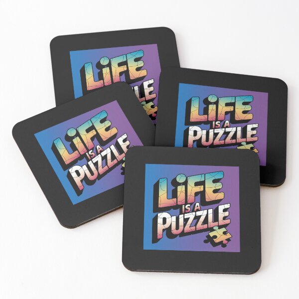 Item preview, Life is a puzzle designed and sold by Peters50.
