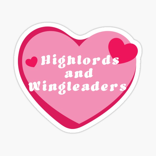 Item preview, highlords and wingleaders heart designed and sold by tobioani.