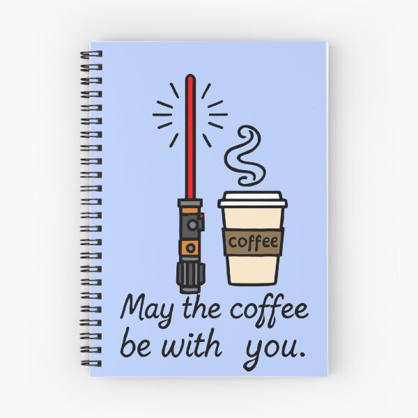 Item preview, May the Coffee Be With You ☕⚔️ Red Edition designed and sold by TSQ.