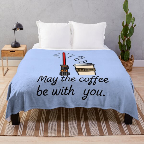 Item preview, May the Coffee Be With You ☕⚔️ Red Edition designed and sold by TSQ.