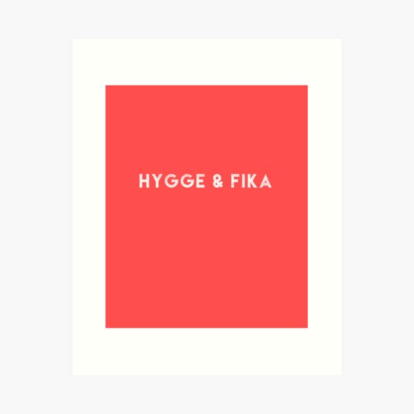 Item preview, Hygge & Fika designed and sold by mivpiv.