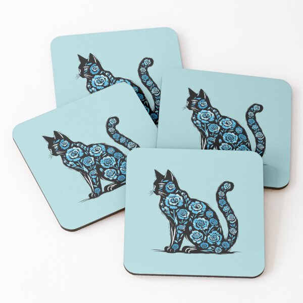 Item preview, Floral Feline designed and sold by zzz888.