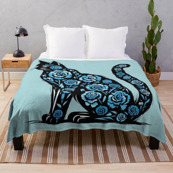 Item preview, Floral Feline designed and sold by zzz888.