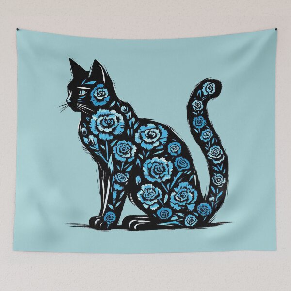 Item preview, Floral Feline designed and sold by zzz888.
