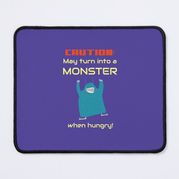 Item preview, Caution: May Turn Into A Monster When Hungry Kids Hangry designed and sold by HeavenlyHuesStudio.