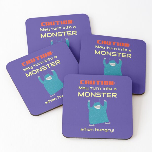 Item preview, Caution: May Turn Into A Monster When Hungry Kids Hangry designed and sold by HeavenlyHuesStudio.