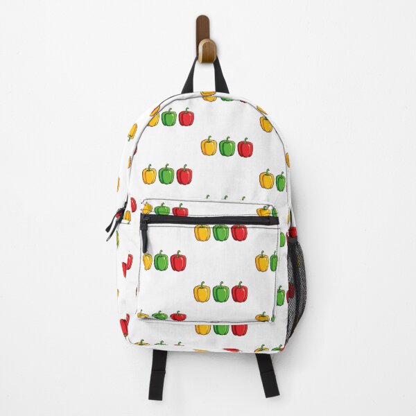 Item preview, Three Colorful Bell Peppers on White designed and sold by AgingeR.