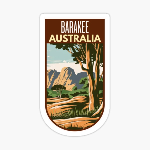 Item preview, Barakee National Park designed and sold by aussieexplore.