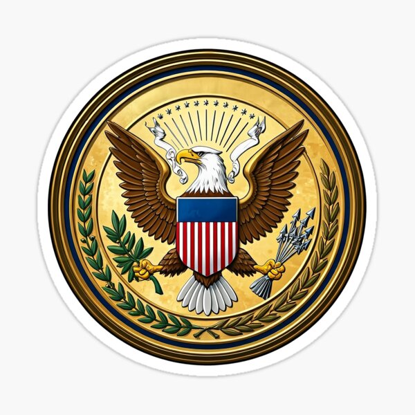 CONTRABAND - Eagle Logo 7 Sticker