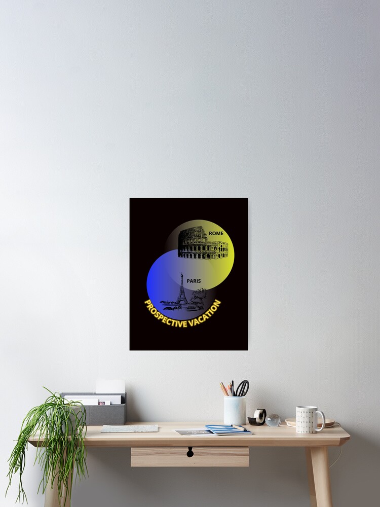 Thumbnail 2 of 3, Poster, PROSPECTIVE VACATION designed and sold by Tadeusz1.