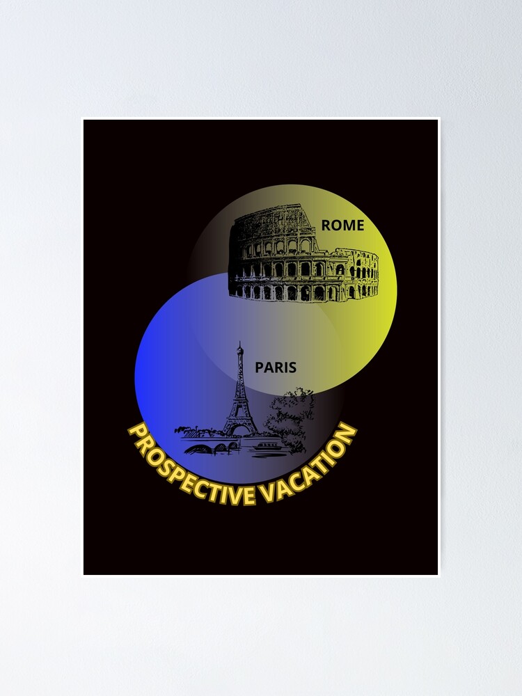 Thumbnail 1 of 3, Poster, PROSPECTIVE VACATION designed and sold by Tadeusz1.