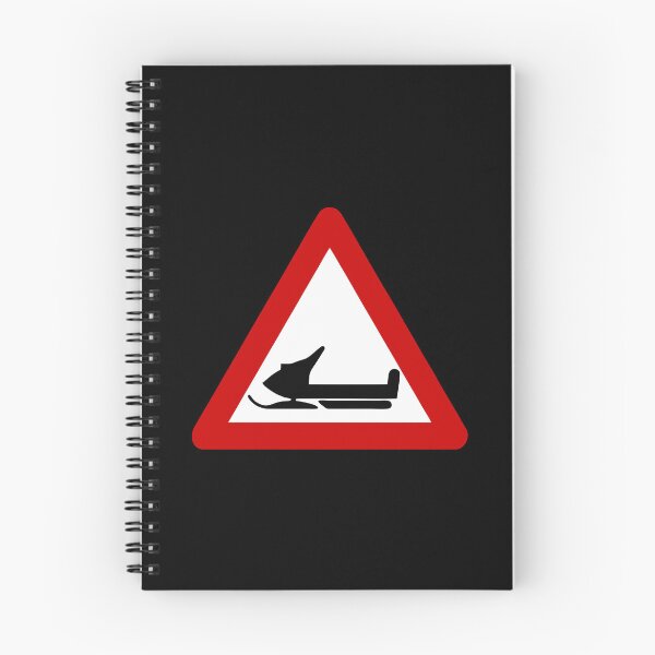 Item preview, Warning - Snowmobile Zone, designed and sold by dantixebiana.