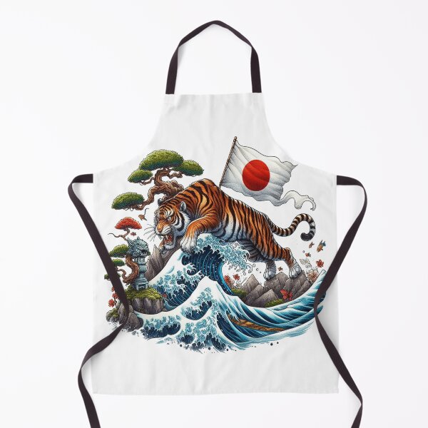 Item preview, Japanese Tiger, Japan art Japanese Tiger designed and sold by yunamaliskova.