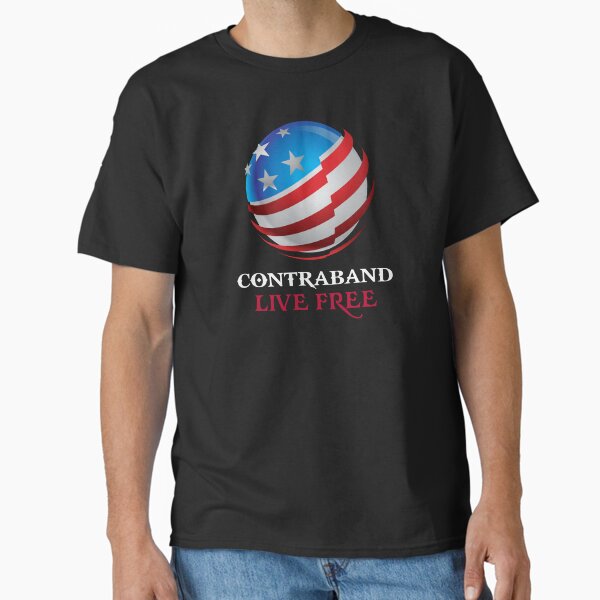 CONTRABAND - Globe Logo 1 Classic T-Shirt