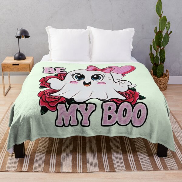 Item preview, Boo-tiful Boo! Adorable Ghost Says "Be My Boo" - Spooky Sweet designed and sold by creativerooney.