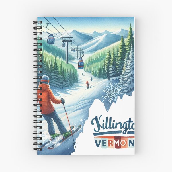 Item preview, Killington Ski Resort, Vermont designed and sold by yunamaliskova.