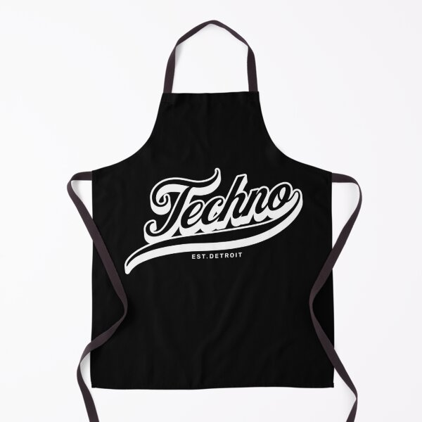 Item preview, TECHNO - Signature Sound Tech (White) designed and sold by Discothreadz.