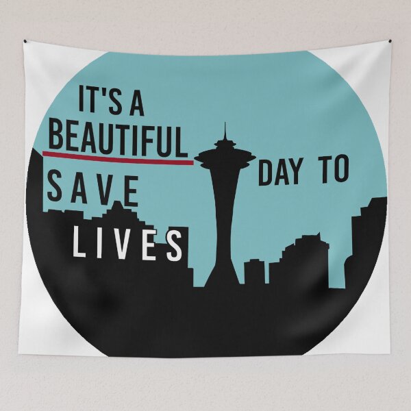 Item preview, It's A Beautiful Day To Save Lives designed and sold by dako phin.