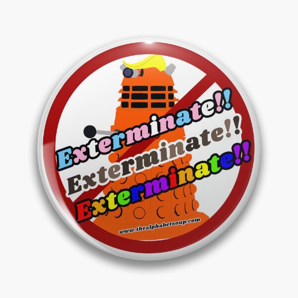 Item preview, Exterminate (the hate) designed and sold by AlphabetSoupLLC.