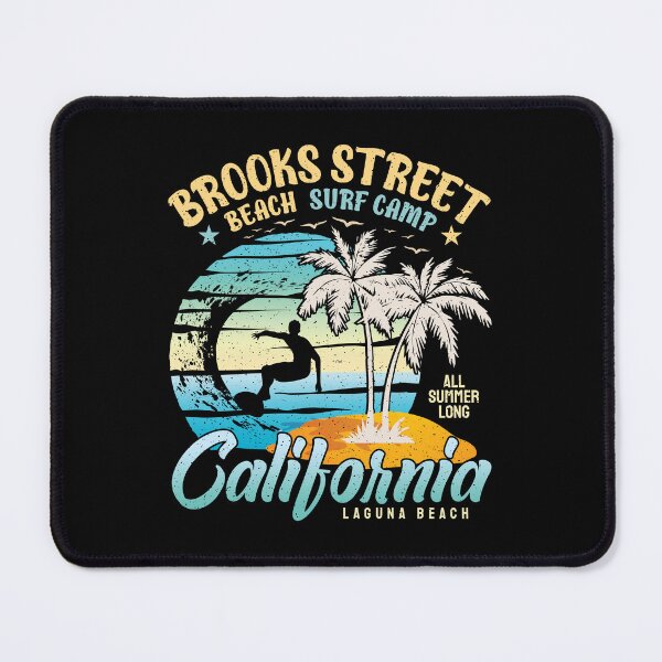 Item preview, Brooks Street Beach Surf Camp Orange County California designed and sold by eclecTEEq.
