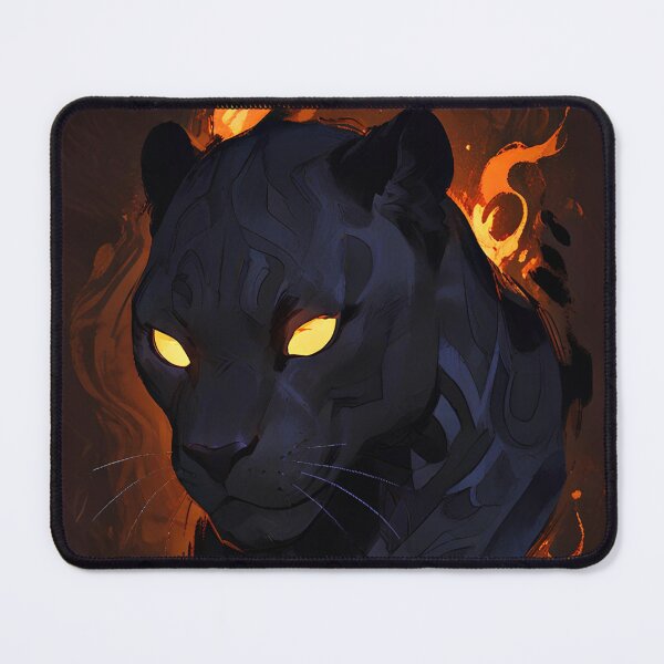 Item preview, Shadowfire Panther – The Spirit of Flames designed and sold by Nickyayee.