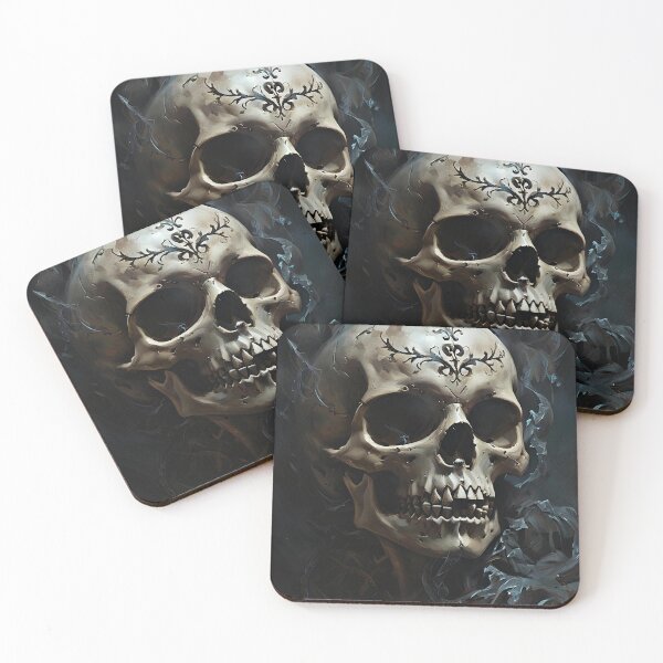 Item preview, Ethereal Skull – Dark Mystic Essence designed and sold by Nickyayee.