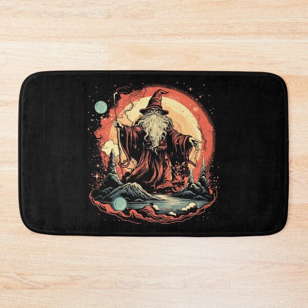 Item preview, Epic Retro Fantasy Wizard Graphic Tee designed and sold by ViraliDesigns.