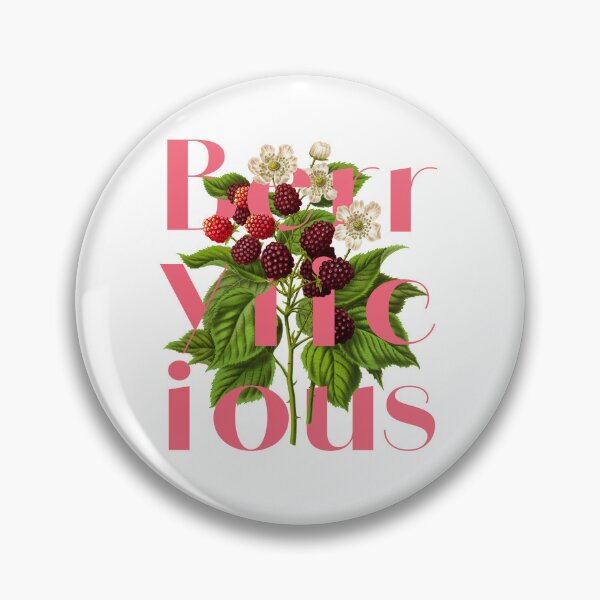 Item preview, Berrylicious Blackberries vintage graphic gift for fruit lovers designed and sold by trefail.