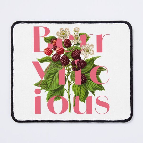 Item preview, Berrylicious Blackberries vintage graphic gift for fruit lovers designed and sold by trefail.