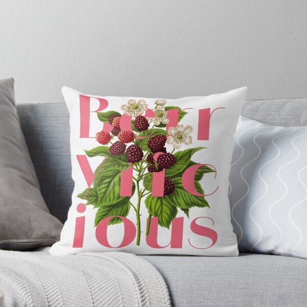 Item preview, Berrylicious Blackberries vintage graphic gift for fruit lovers designed and sold by trefail.